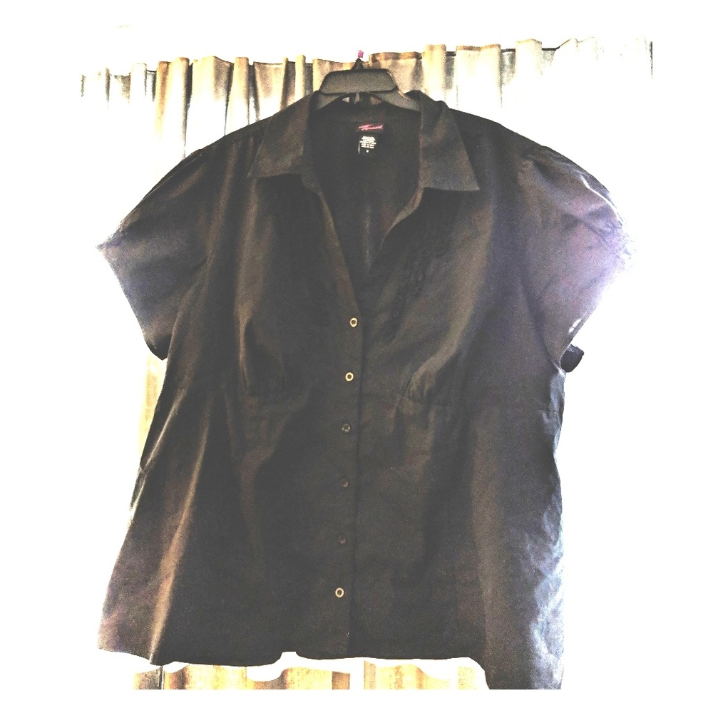 Vintage torrid button up blouse
